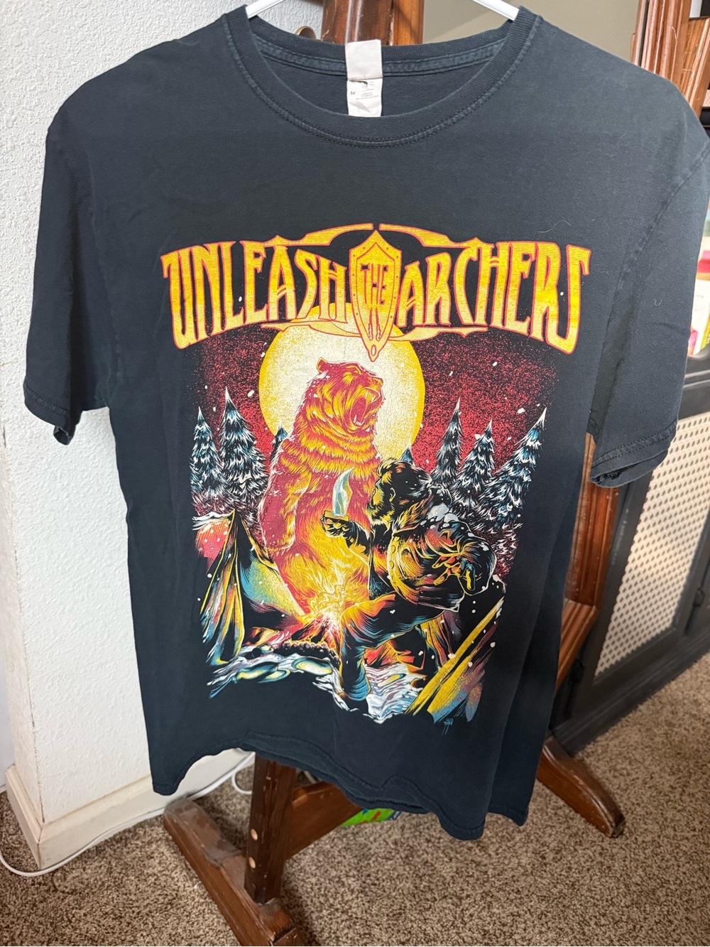 Unleash The Archers Band Tee 2020 Tour Merch Medium